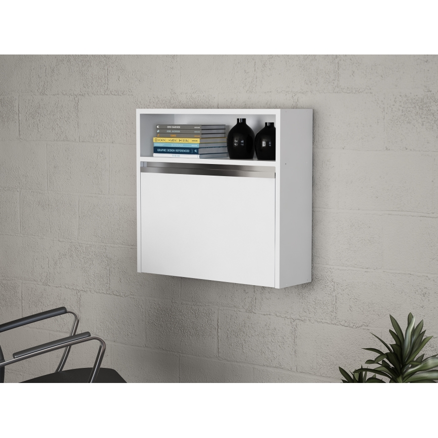 Mesa de trabalho dobrável VIOLIN 63,6x60 cm branco