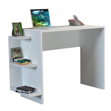 Mesa de trabalho MARLINDA 73,8x104,5 cm branco