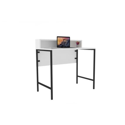 Mesa de trabalho USO 90,8x90 cm branco/preto