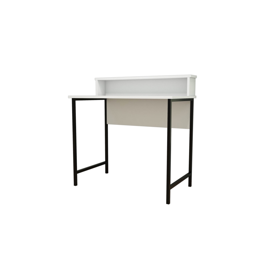Mesa de trabalho USO 90,8x90 cm branco/preto