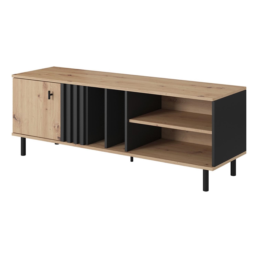 Mesa de TV BADIA carvalho/antracite