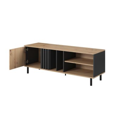 Mesa de TV BADIA carvalho/antracite