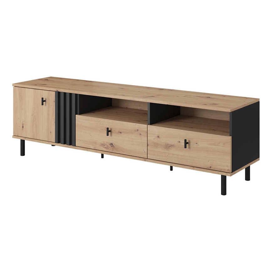 Mesa de TV BADIA carvalho/antracite