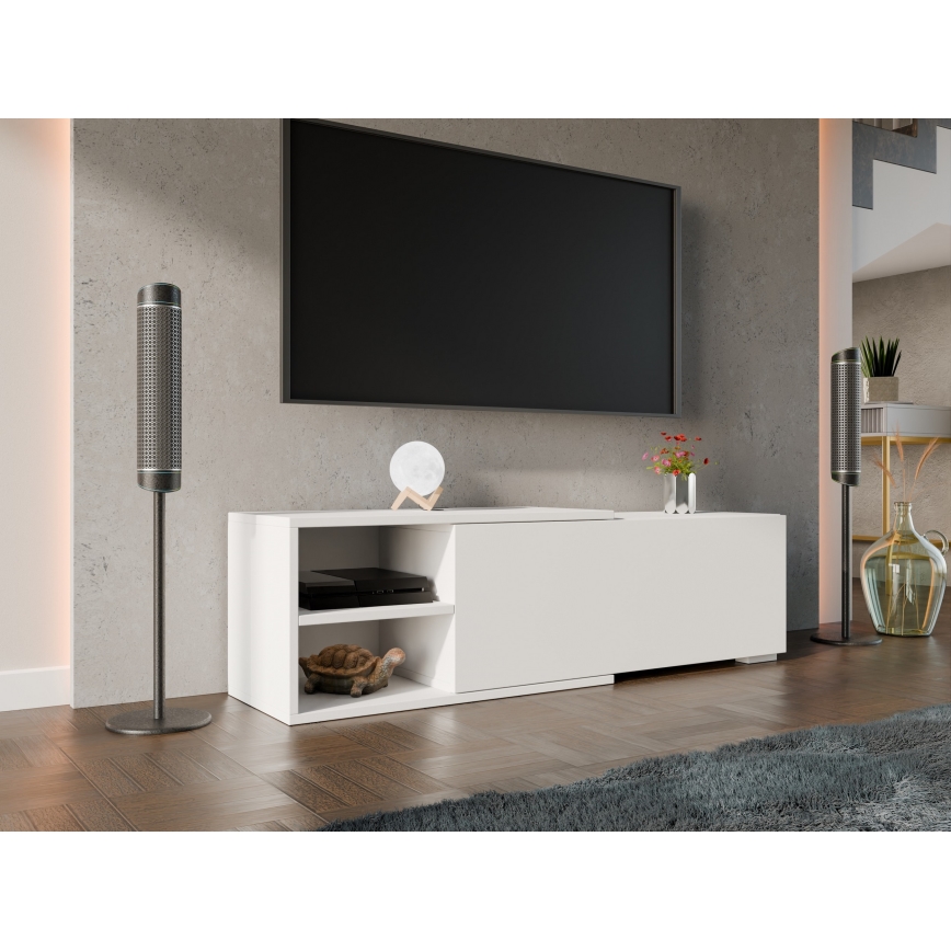 Mesa de TV CLIF 40x180 cm branco