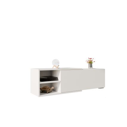 Mesa de TV CLIF 40x180 cm branco