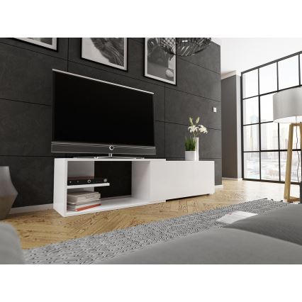 Mesa de TV CLIF 40x180 cm branco