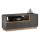 Mesa de TV FRED antracite/carvalho artisan