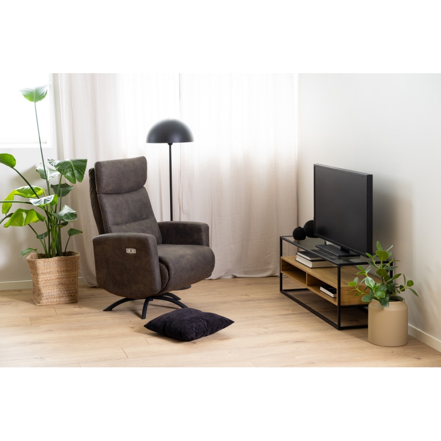 Mesa de TV ZEIN carvalho/preto