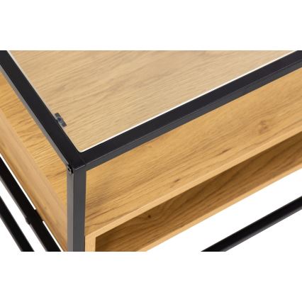 Mesa de TV ZEIN carvalho/preto