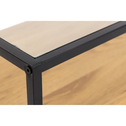 Mesa de TV ZEIN carvalho/preto