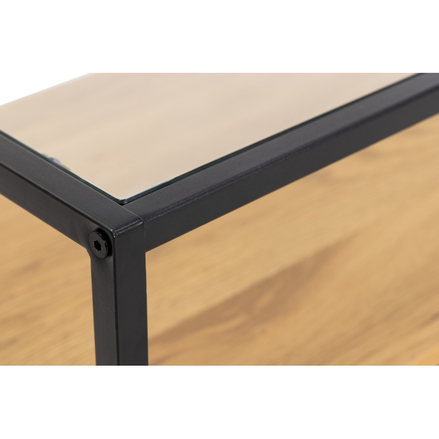 Mesa de TV ZEIN carvalho/preto