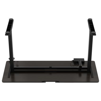 Mesa de jogo ajustável em altura CONTROL 140x60 cm castanho/preto