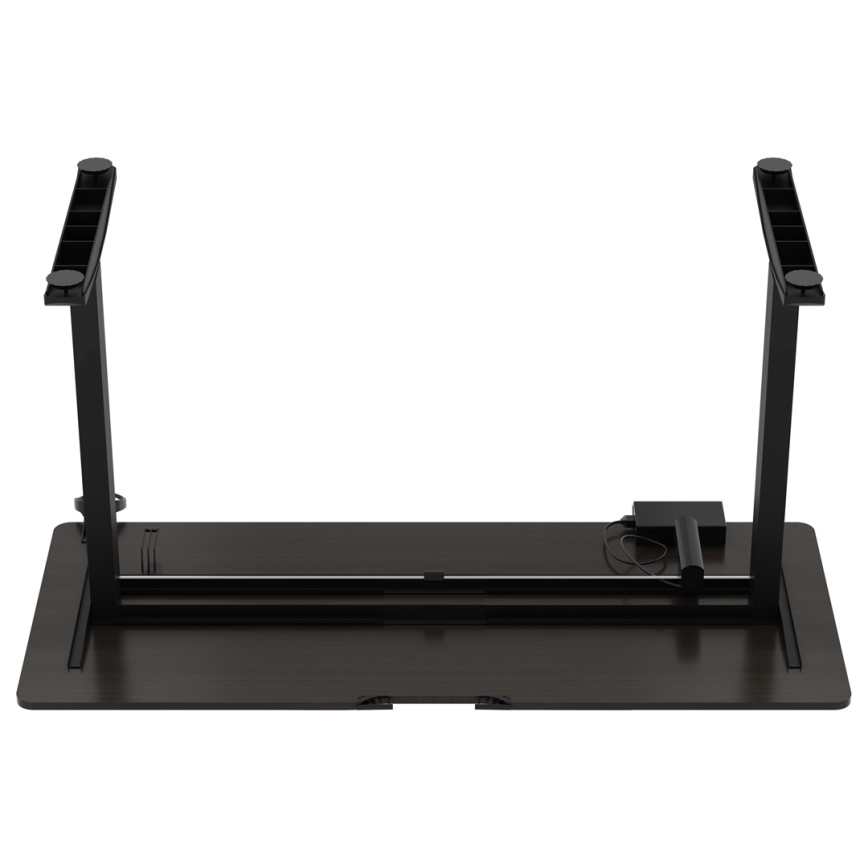 Mesa de jogo ajustável em altura CONTROL 140x60 cm castanho/preto