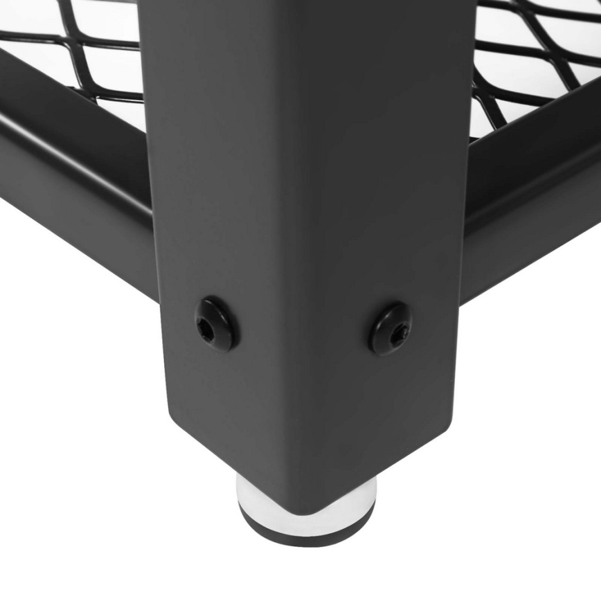 Mesa lateral ELDUR castanha/preta