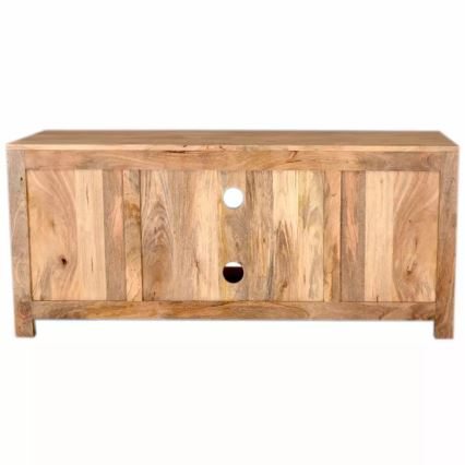 Mesa para TV HINA 60x140 cm madeira maciça/mangueira
