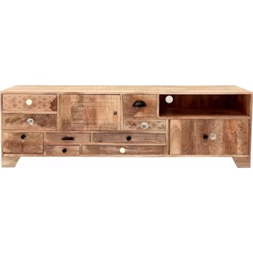 Mesa para TV MANU 160x50 cm madeira maciça/mangueira