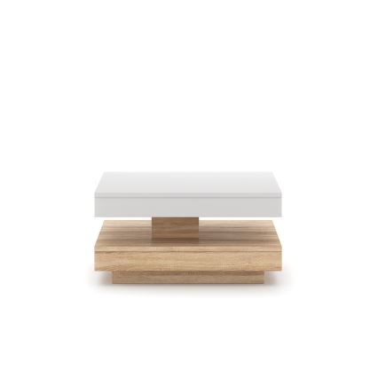 Mesa TIMO branca/carvalho sonoma