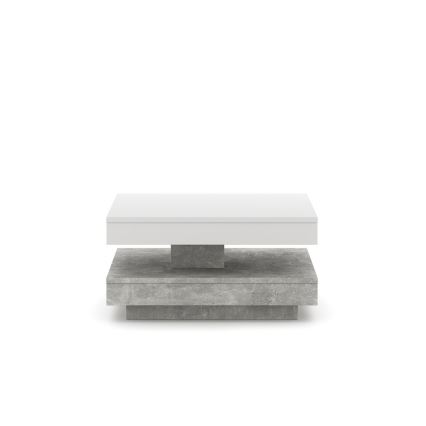 Mesa TIMO branca/cinzenta betão