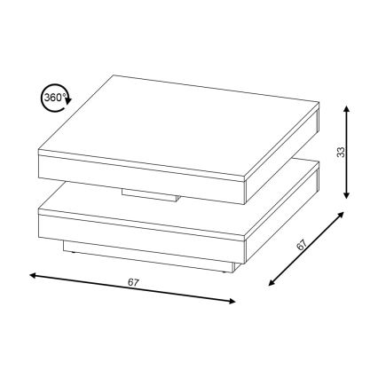 Mesa TIMO branca