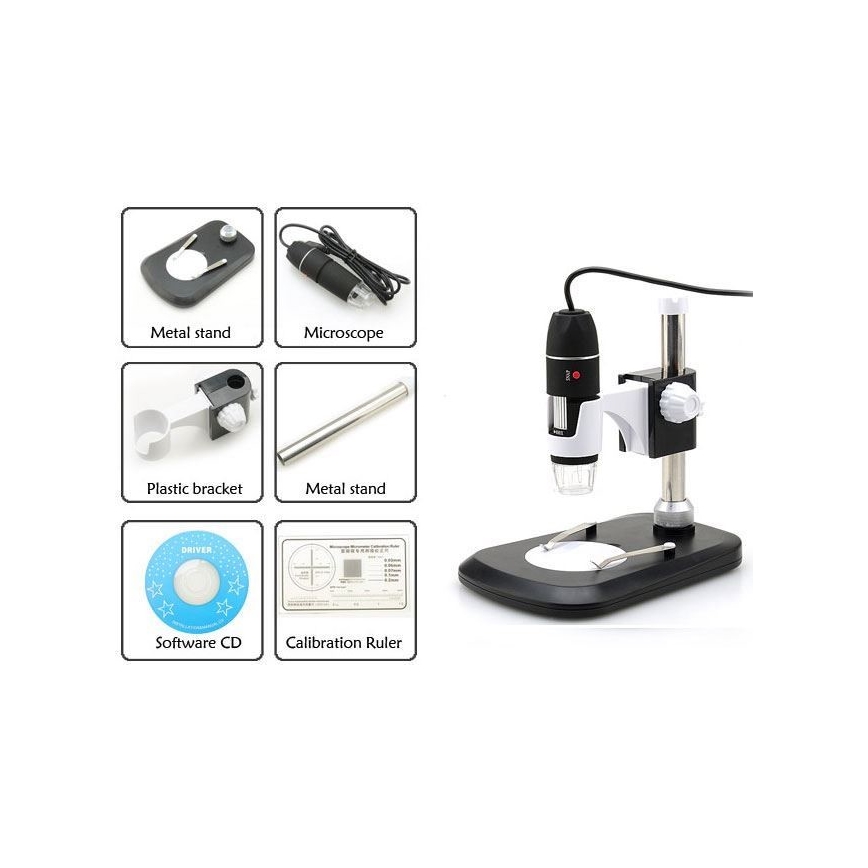 Microscópio digital para PC 5V