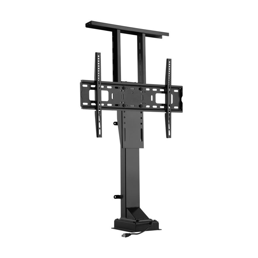 MK FLORIA MKF-19DM648 - Suporte de chão para TV 37-65 preto SCHUKO + comando