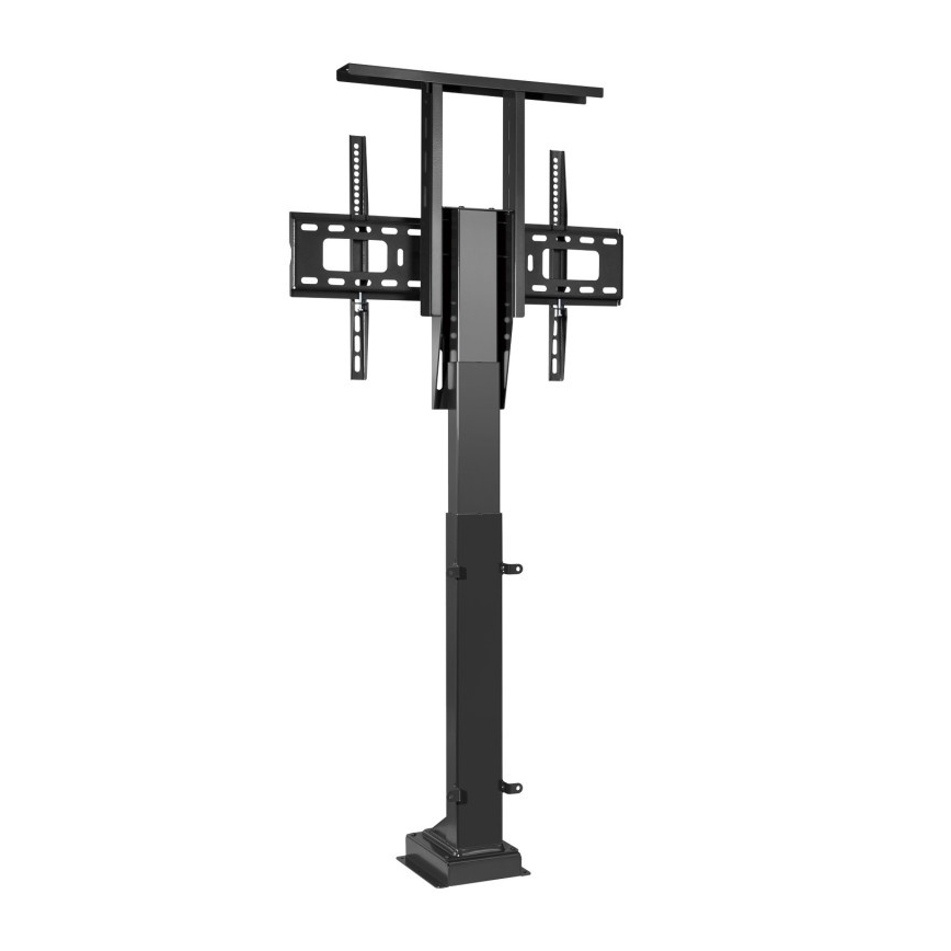 MK FLORIA MKF-19DM648 - Suporte de chão para TV 37-65 preto SCHUKO + comando
