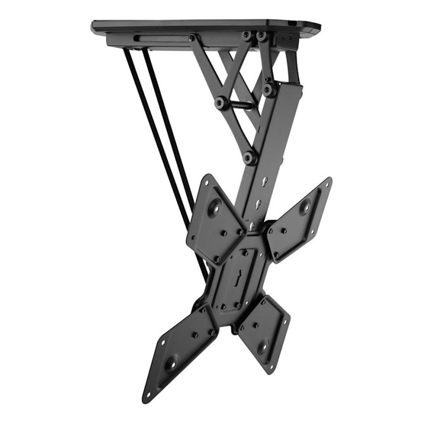 MK FLORIA MKF-20DM444 - Suporte de teto inteligente para TV 55" preto Wi-Fi TUYA + comando