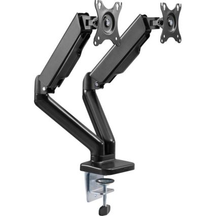 MK FLORIA MKF-21DP113S2 - Suporte ajustável para dois monitores 32 preto