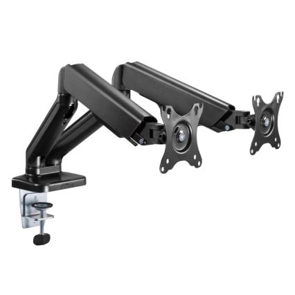 MK FLORIA MKF-21DP113S2 - Suporte ajustável para dois monitores 32 preto