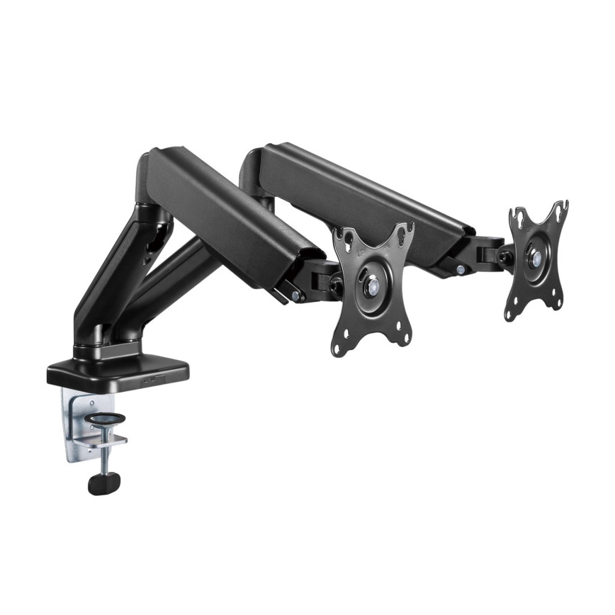 MK FLORIA MKF-21DP113S2 - Suporte ajustável para dois monitores 32 preto