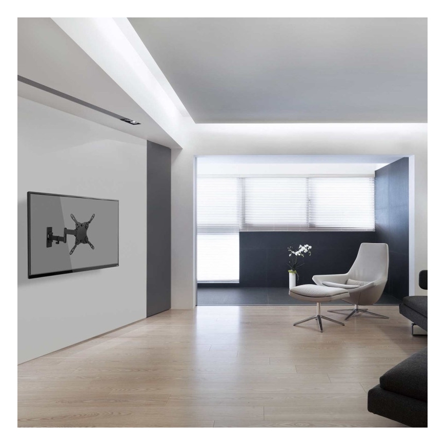 MK FLORIA MKF-21DP224 - Suporte de parede para TV com articulação 46" preto
