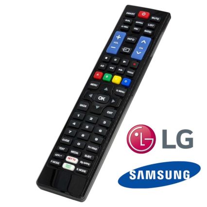MK FLORIA Superior CR UNI TV SAM/LG - Comando de substituição para TV universal Samsung/LG 2xAAA