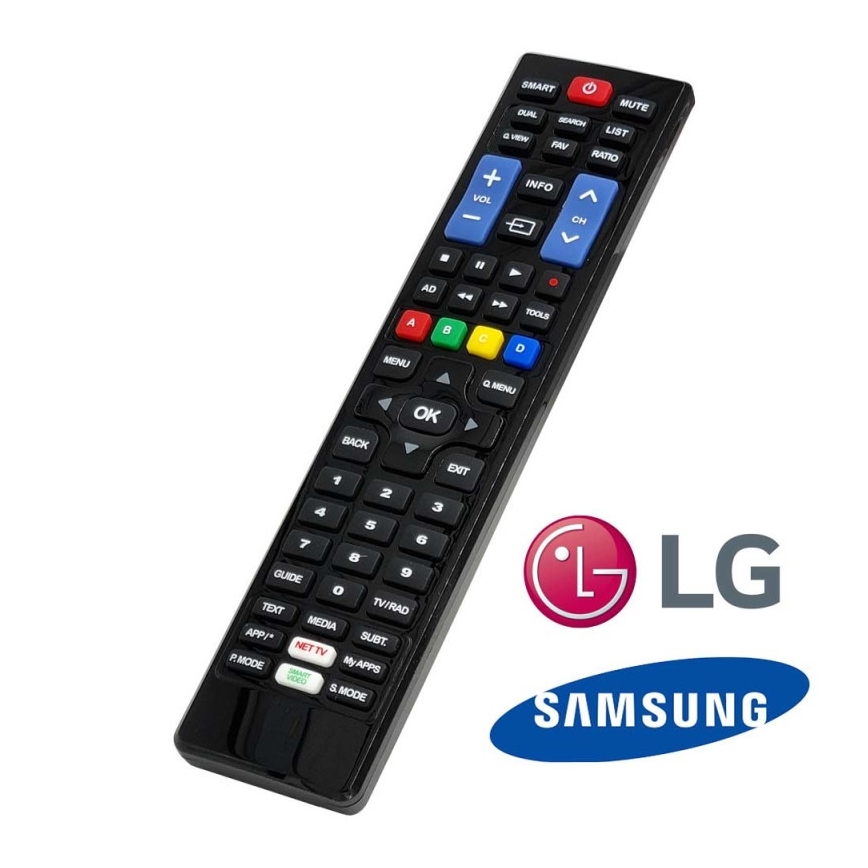 MK FLORIA Superior CR UNI TV SAM/LG - Comando de substituição para TV universal Samsung/LG 2xAAA