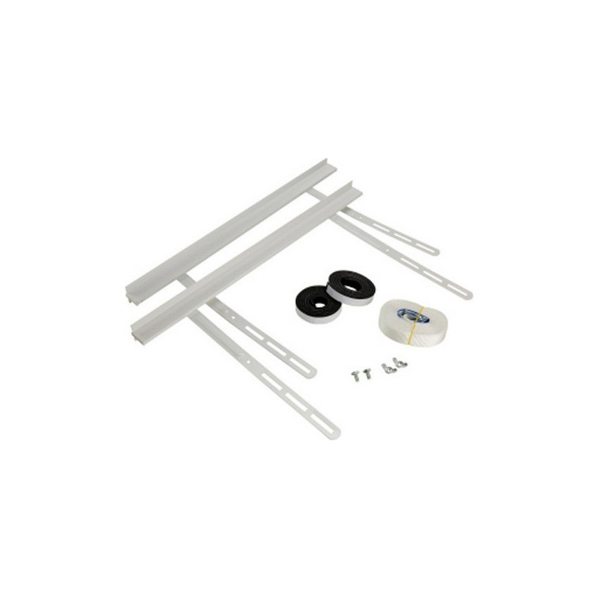 MK FLORIA Superior Tower Slim - Kit de empilhamento para máquina de lavar e secadora 66 cm branco