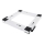 MK FLORIA Superior Wheel Wash - Base anti-vibração para máquina de lavar roupa 62x62 cm