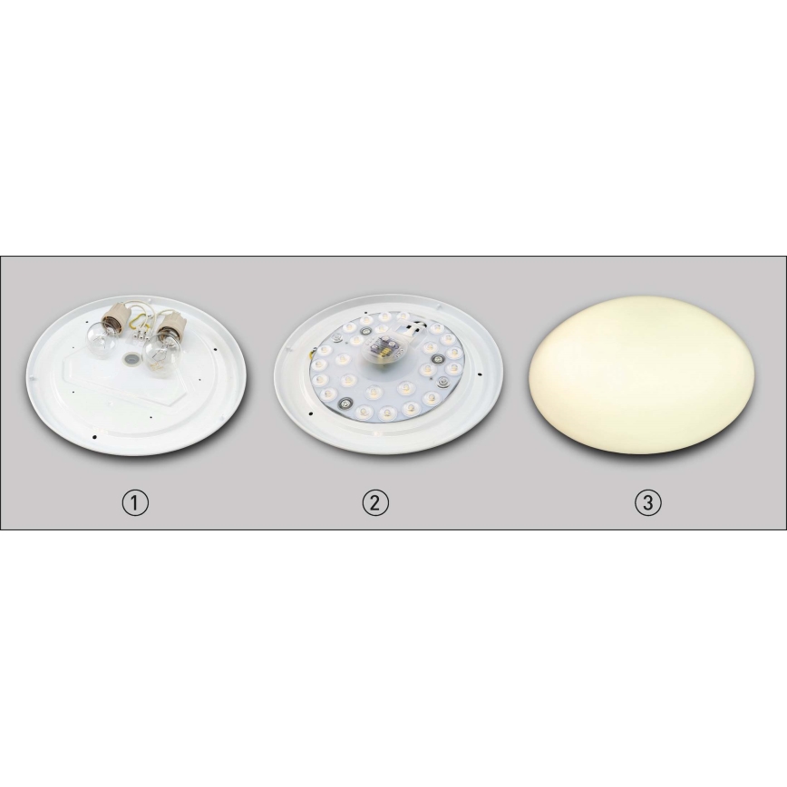 Módulo LED magnético LED/12W/230V diâmetro 12,5 cm 3000K