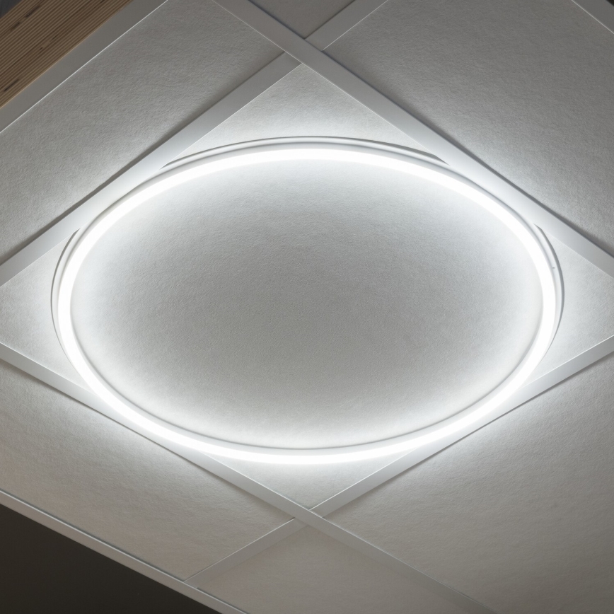 Moldura de teto embutido LED AVAR LED/40W/230V 4000K diâmetro 59 cm