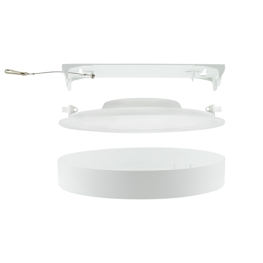 Moldura diâmetro LED/24W/230V Foco de encastrar