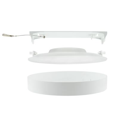 Moldura diâmetro LED/6W/230V Foco de encastrar