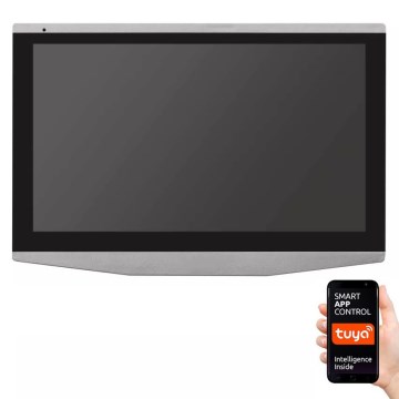Monitor adicional para video porteiro GoSmart 12V Wi-Fi Tuya
