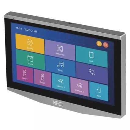 Monitor adicional para video porteiro GoSmart 12V Wi-Fi Tuya