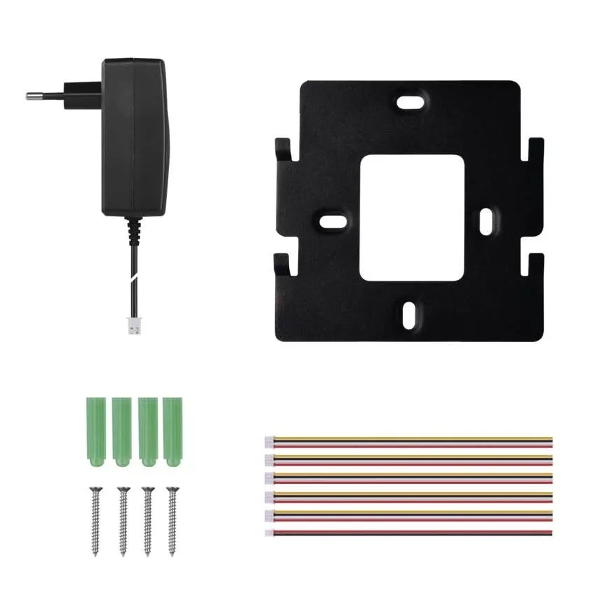 Monitor adicional para video porteiro GoSmart 12V Wi-Fi Tuya