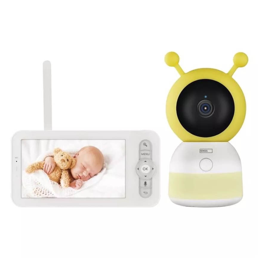 Monitor para bebé GoSmart 5V Wi-Fi Tuya