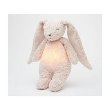 Moonie - Amigo aconchegante com melodia e iluminação 2.0 coelho organic rosa