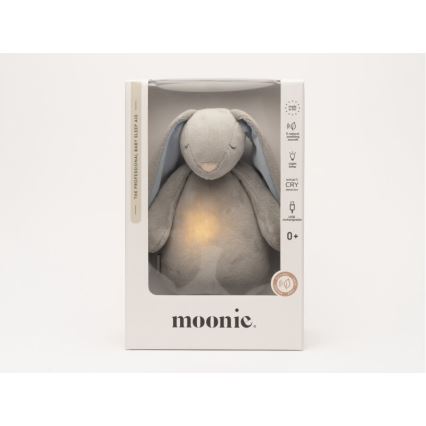 Moonie - Amigo aconchegante com melodia e iluminação 2.0 coelho sky