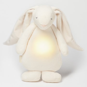 Moonie - Amigo aconchegante com melodia e iluminação coelho 2.0 cream