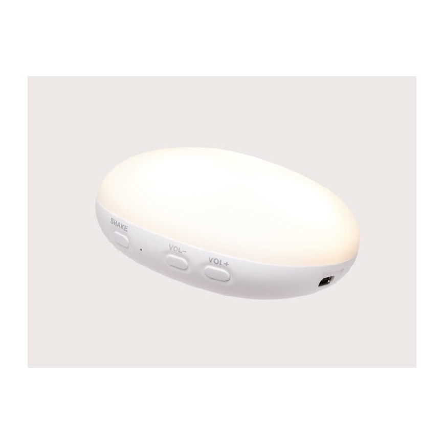 Moonie - Amigo aconchegante com melodia e iluminação coelho 2.0 cream