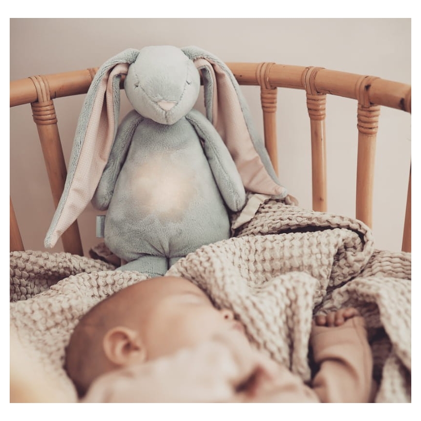 Moonie - Amigo aconchegante com melodia e iluminação coelho 2.0 nuvem