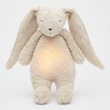 Moonie - Amigo aconchegante com melodia e iluminação coelho 2.0 organic Areia