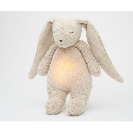 Moonie - Amigo aconchegante com melodia e iluminação coelho 2.0 organic Areia
